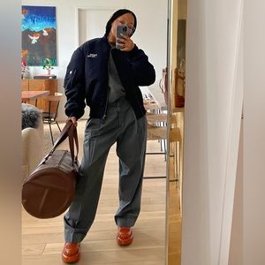 Large Telfar Duffle- Chocolate